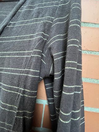 Camiseta larga vintage rayas