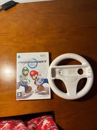 Mario Kart Wii y Volante Nintendo