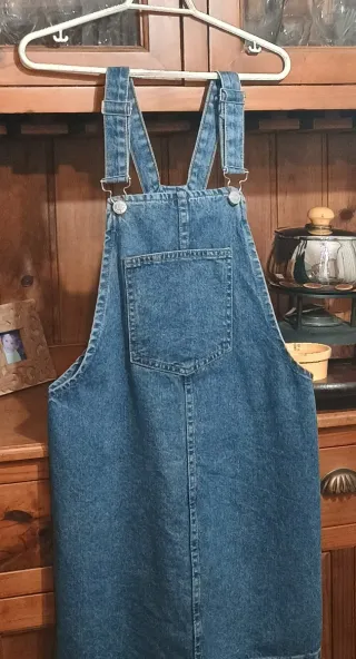 Vestido Peto vaquero Zara Talla XS