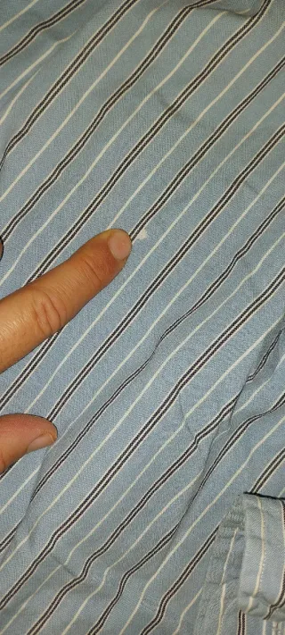 Camisa Polo Ralph Lauren Rayas Azul y Blanca