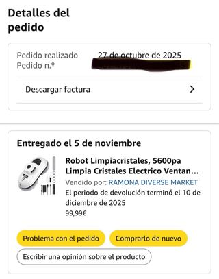 Robot Limpiacristales Eléctrico