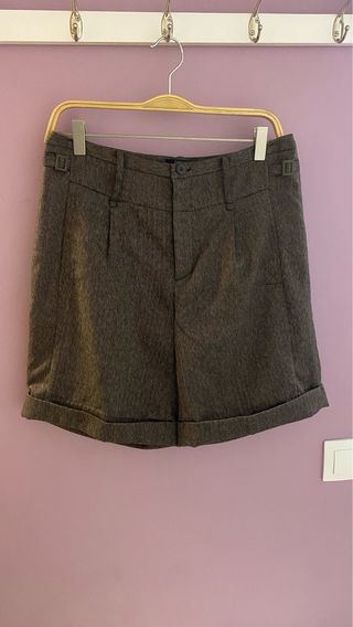 Bermudas cortas de vestir de mujer, talla M