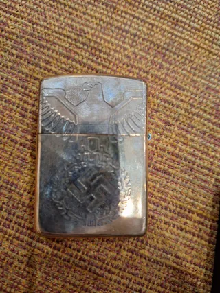 Zippo original sin usar con grabado histórico