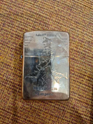 Zippo original sin usar con grabado histórico