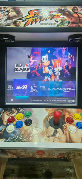 Máquina Arcade Street Fighter Capcom