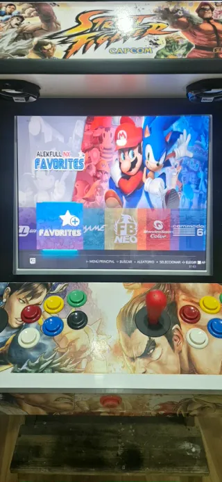 Máquina Arcade Street Fighter Capcom