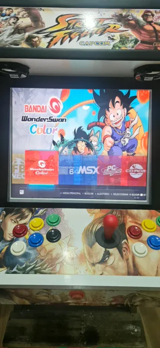 Máquina Arcade Street Fighter Capcom