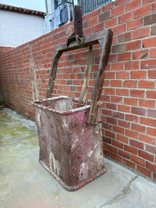 Cesta de grúa sin homologación