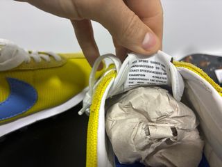 Zapatillas Nike Amarillas y Azules