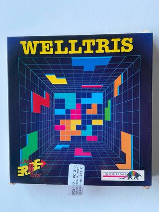 Juego PC Welltris Disquete 3 1/2