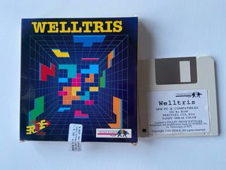 Juego PC Welltris Disquete 3 1/2