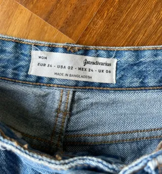 Jeans Stradivarius donna strappati Taglia EU 34