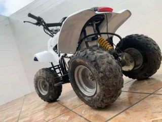 Kuad Moto Blanca Todoterreno