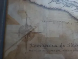Cuadro mapa Provincia de Skyrim
