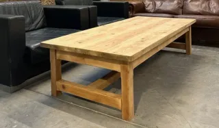 Mesa Centro Rústica Madera Maciza