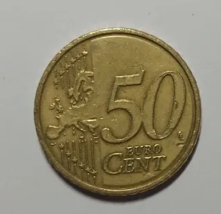 Moneta 50 Centesimi Euro Lettonia 2014