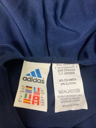 Bañador Adidas adolescente 164 azul