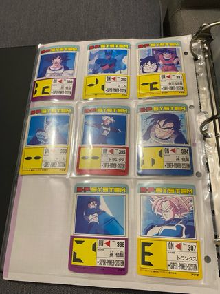 Dragon Ball Z PP Cards Parte 20