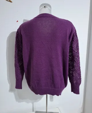 Jersey Morado V-Neck