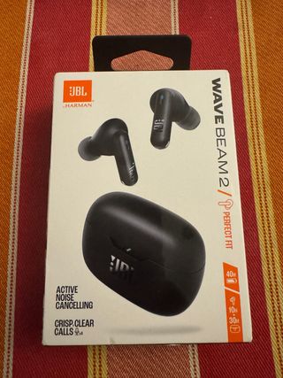 Auriculares Inalámbricos JBL Wave Beam 2 Negros