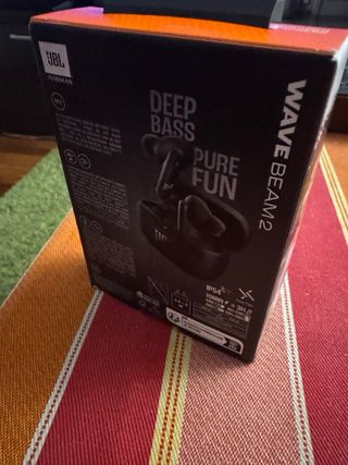 Auriculares Inalámbricos JBL Wave Beam 2 Negros