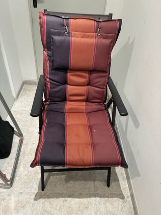 Sillas terraza reclinables