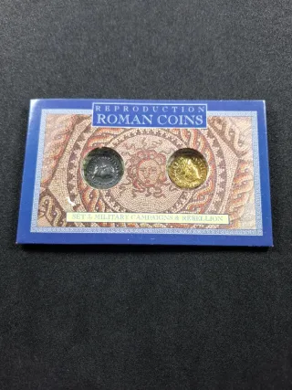 Lote 3 Sets Reproducción Monedas Romanas Westair