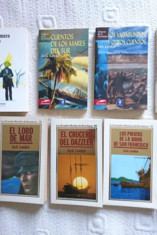 Lote 9 Libros de Jack London