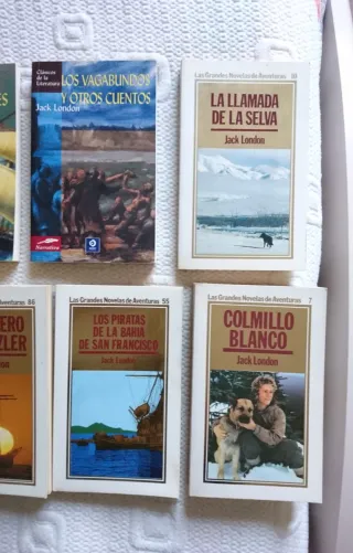 Lote 9 Libros de Jack London