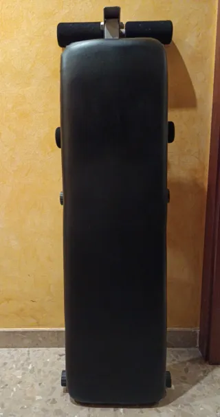Banco Abdominales plegable Negro