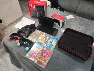 Nintendo Switch 2 con accesorios
