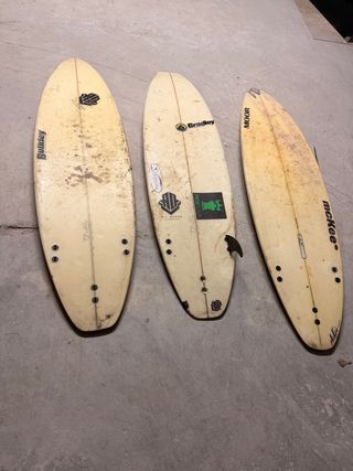 Tablas de surf usadas 50 cada una