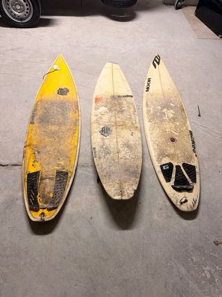 Tablas de surf usadas 50 cada una