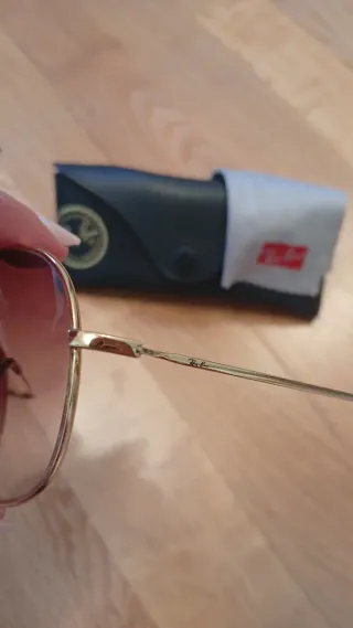 Gafas de sol Ray-Ban Aviator Dorado/Marrón