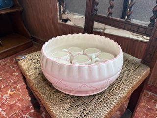 Juego de 8 tazas de cerámica