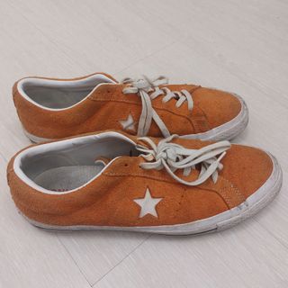 Converse One Star OX arancio mandarino camoscio 46