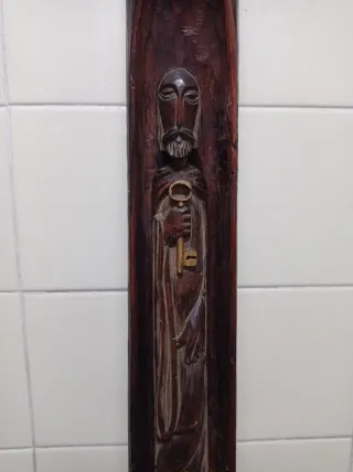 Lote Decoración Antiguo: Platos y Figura