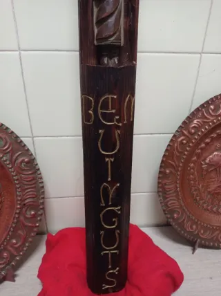 Lote Decoración Antiguo: Platos y Figura