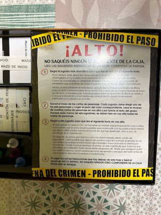 Cluedo Escape Misterio Hotel Black