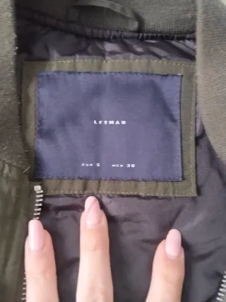 Chaqueta bomber hombre verde militar