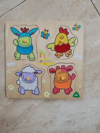 Puzzles de madera educativos