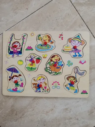 Puzzles de madera educativos