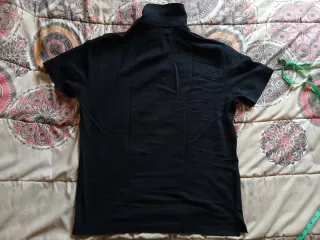 Polo Negro Hombre
