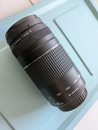 Cámara Canon EOS RP + Objetivo 75-300 mm