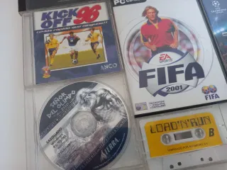 Lote 5 Juegos PC: Tzar, FIFA, PES, Kick Off, Ace V