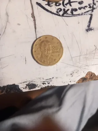 Moneda 20 céntimos Grecia 2002