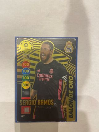 Sergio Ramos Balón de Oro Adrenalyn 20-21