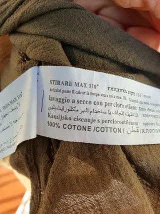 Camicia 100% Cotone Ultra Leggera