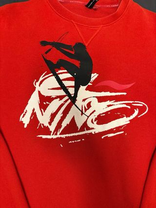 Sudadera El Niño Vintage Y2K Naranja