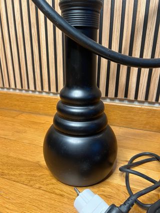 Vaso decorativo e fornello elettrico Flare Nero